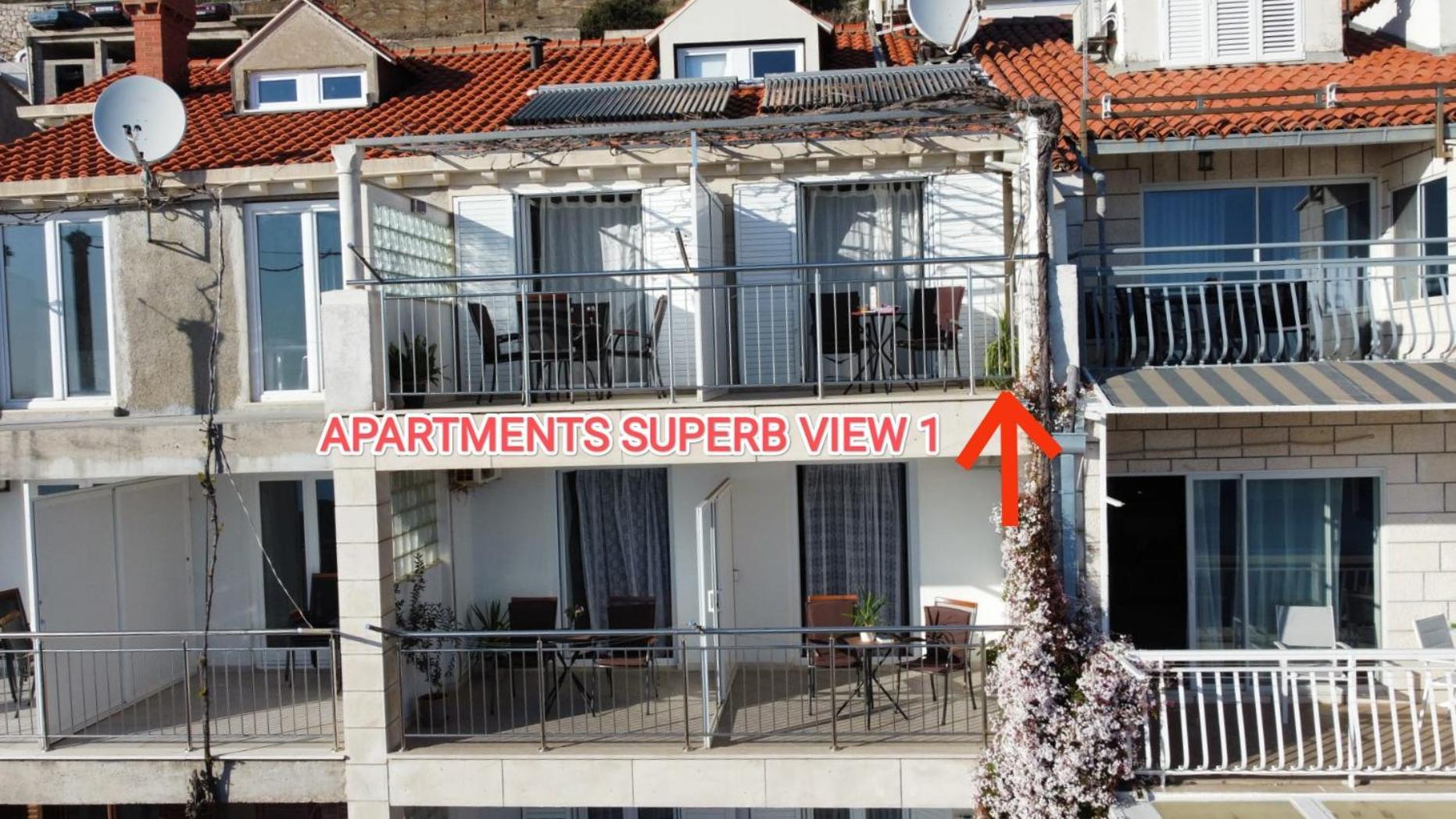 Apartments Superb View 1 ドゥブロブニク エクステリア 写真